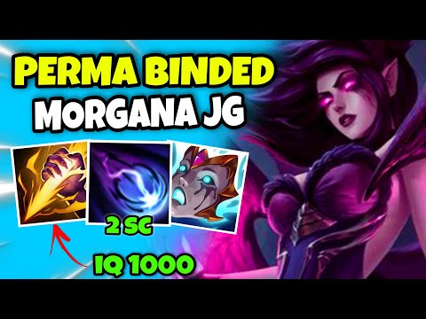 MORGANA WILD RIFT JUNGLE LEGENDARY WITH BROKEN BUILD