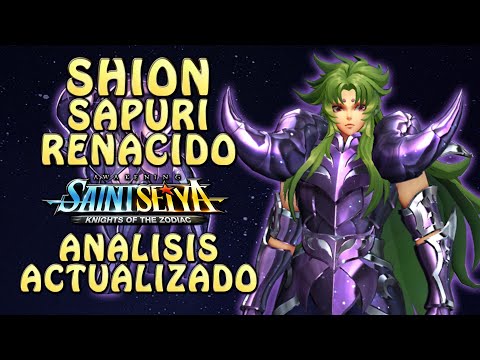 SHION SAPURI REBORN! UPDATED ANALYSIS! SIMPLE BUT EFFECTIVE! Saint Seiya Awakening