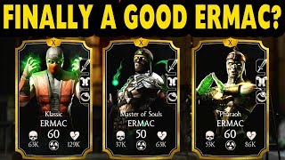 MKX Mobile. 3 Ermacs Team. Who Is The Best Ermac?