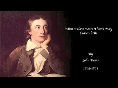 [約翰-濟慈]當我擔心我可能不再是一個人時 ([John Keats] When I Have Fears That I May Cease To Be)