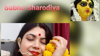 Durga Puja 2020 #mahalaya Sharad Navaratri, Durga puja Dressing #parasmani - Download this Video in MP3, M4A, WEBM, MP4, 3GP