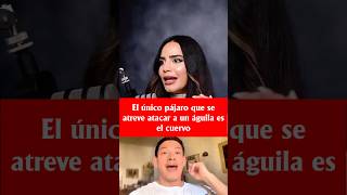 El único que se atreve atacar al águila es el cuervo