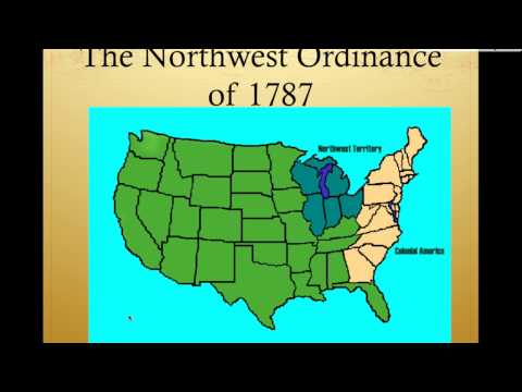 Land Ordinance vs Northwest Ordinance