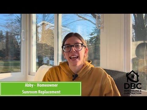 Abby's Elevated Sunroom Replacement Story