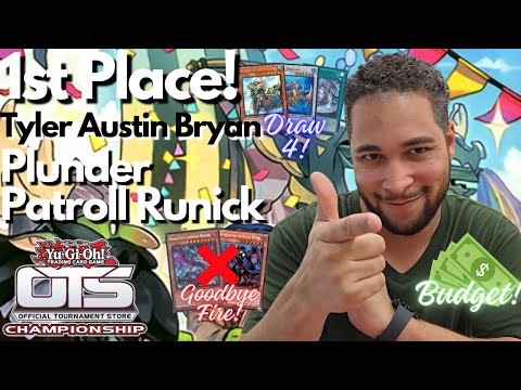 Yugioh 1st Place Locals Plunder Patroll Runick Deck Profile | Tyler Austin Bryan