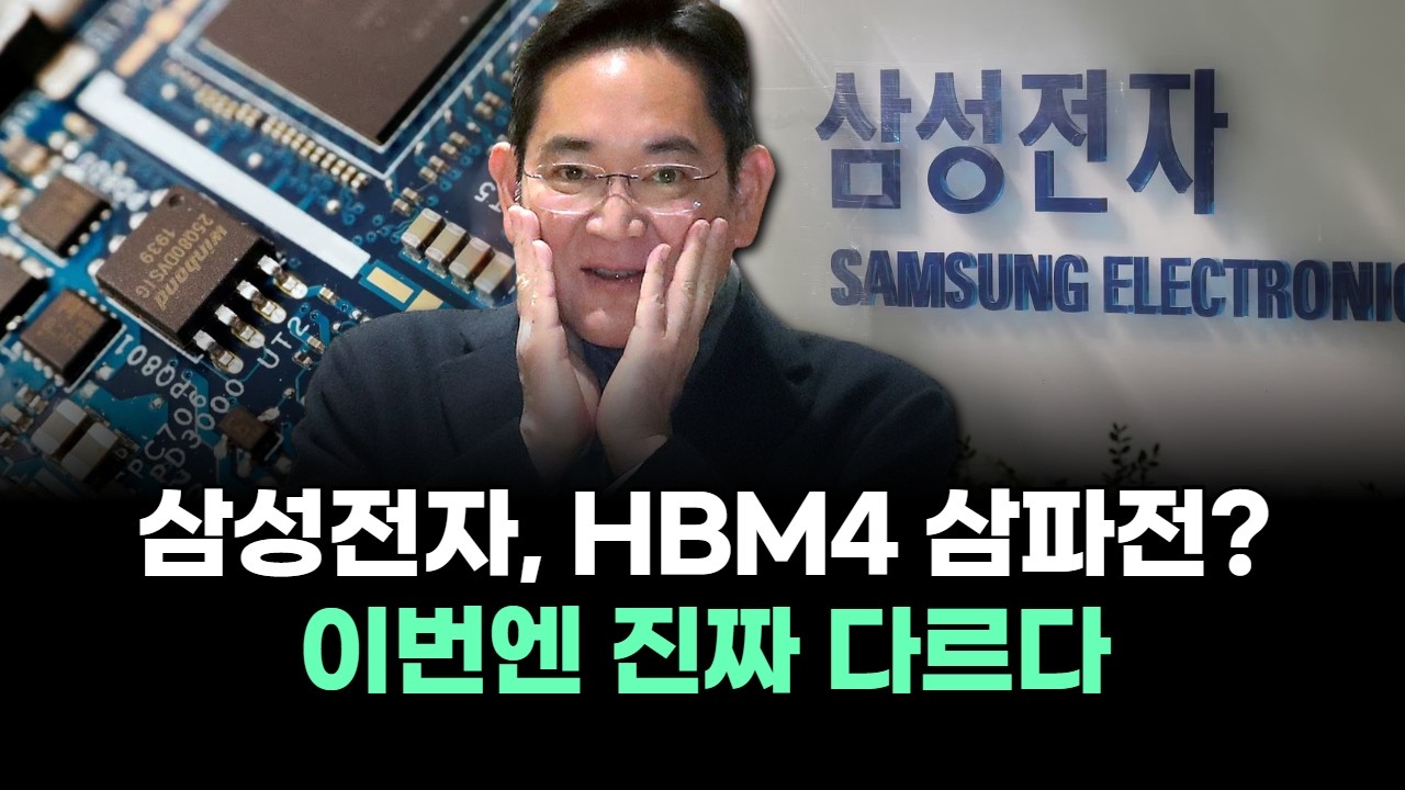 삼성전자, HBM4 삼파전? 이번엔 진짜 다르다