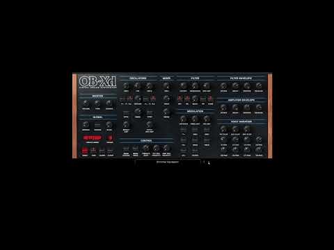 Free custom 80s OB-Xd VST presets