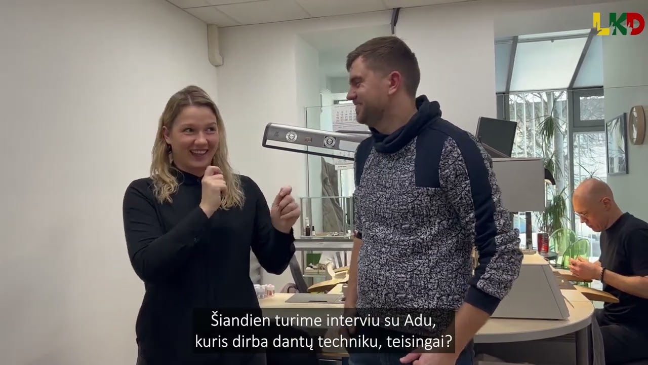 Adas Aužbikavičius: kurčiojo dantų techniko sėkmingas kelias į profesinę karjerą