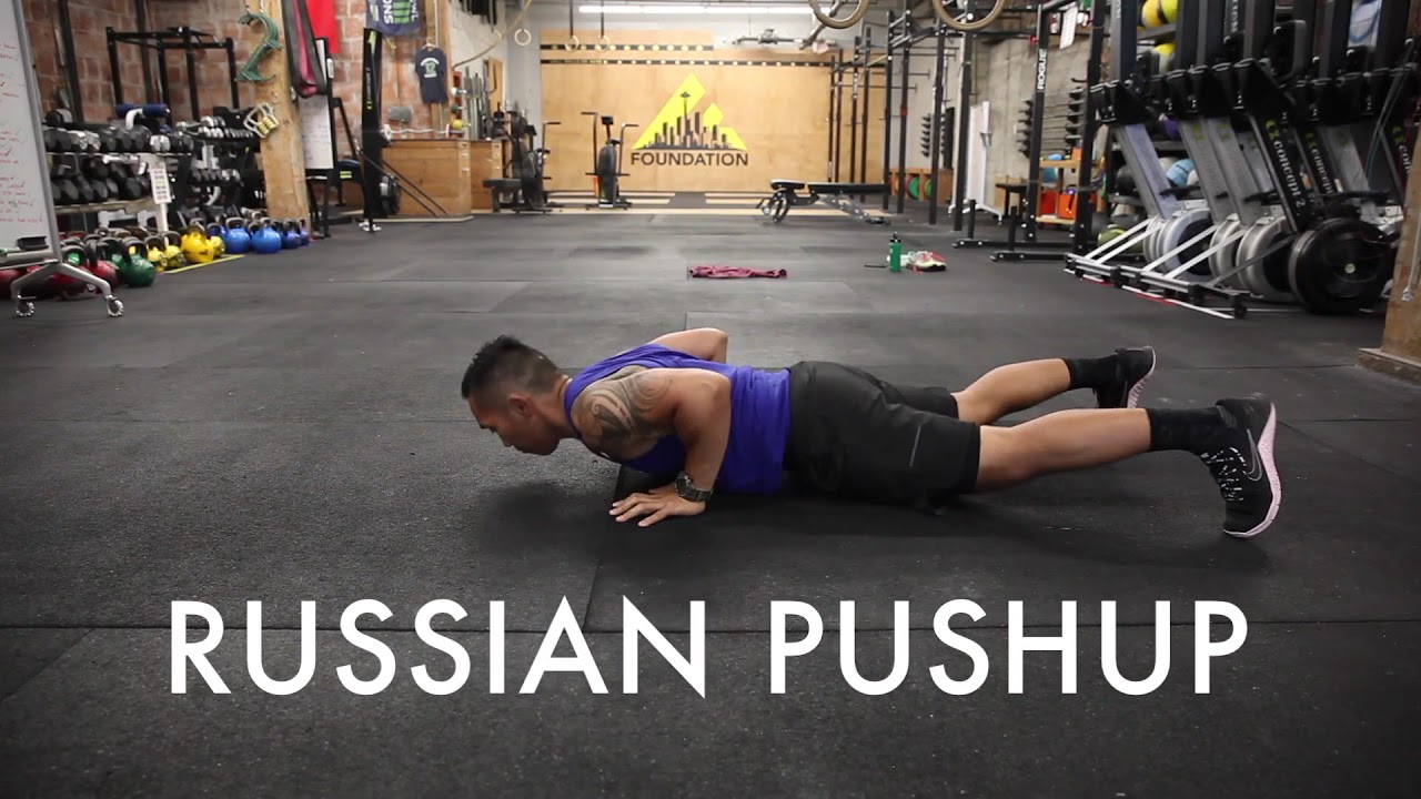 RUSSIAN PUSHUP