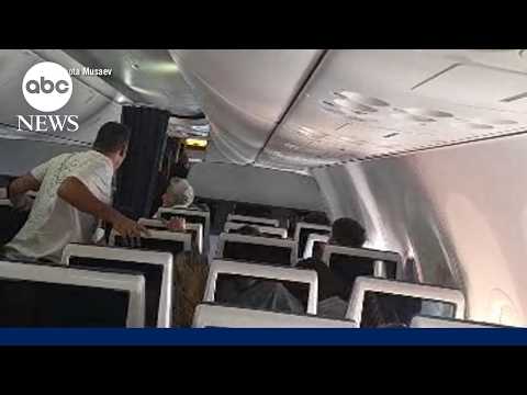 Harrowing new videos and accounts onboard FlyDubai flight to Israel