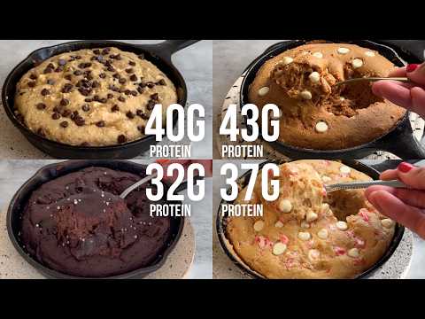 8 High Protein, Low Calorie Cookie Skillet Recipes