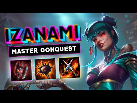 IZANAMI ADC - Y POR ESTO LA GENTE NO SUBE DE ELO - SMITE Master Conquest