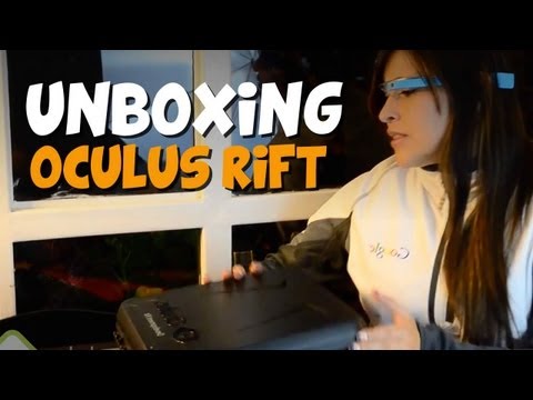 Unboxing de Oculus Rift