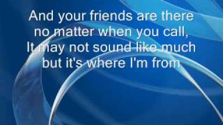 Jason Michael Carroll Where I&#39;m From (w/ lyrics)