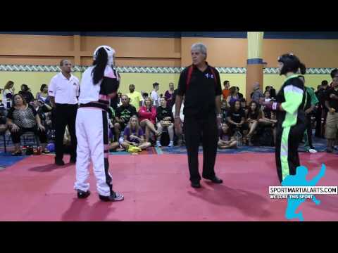 Nicole Pelland v Emma Levy - Women's Sparring - US Open 2015