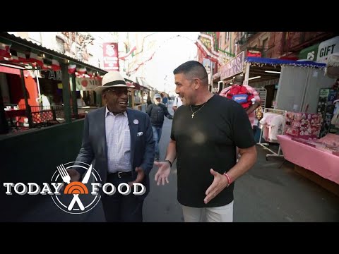 Joe Isodori Takes Al Roker Through NYC's San Gennaro Festival