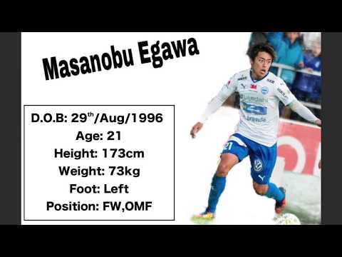 MASANOBU EGAWA 2017.7~11                             IFK Värnamo (Sweden Superttan league)