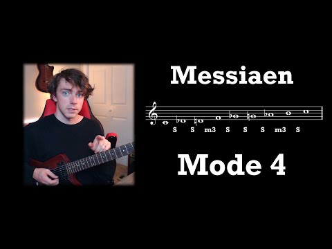Modes of Limited Transposition Part 4: Messiaen Mode 4