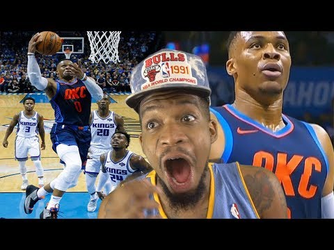 MVP RUSSELL IS BACK!! THUNDER vs KINGS HIGHLIGHTS REACTION