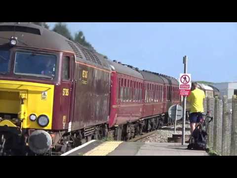West Coast Railways Class 57 No 57315 & 47237 At Patchway With 4 Tone 'Footex Railtour' 03/06/2017