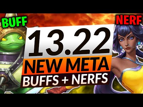NEW PATCH 13.22 FULL NOTES - Briar DELETED? - Champion BUFFS and NERFS - LoL Meta Guide