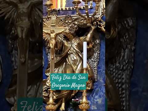 Unificó las ALABANZAS de la Iglesia Católica, Gracias San Gregorio Magno #fe #catolicos #santa