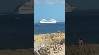 Seven Seas Mariner departing lisbon