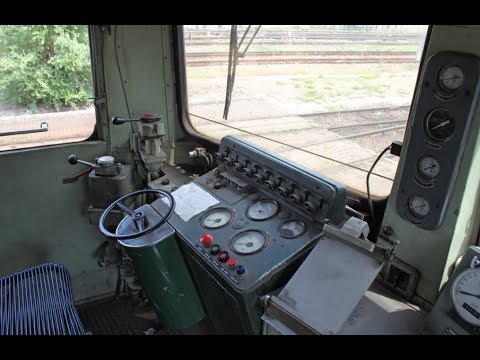 ALL'INTERNO DEL D345 DURANTE L'AVVIAMENTO (CAB RIDE)