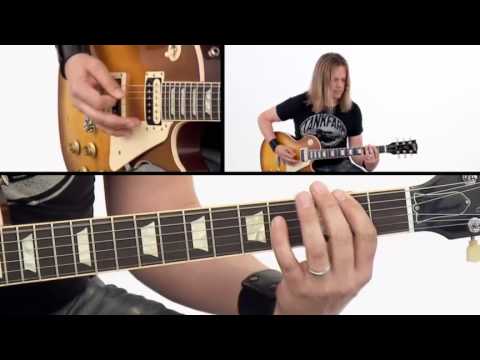 Rock Rhythm Guitar Lesson - #57 Combo Performance - Survival Guide - Angus Clark
