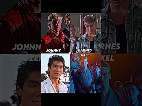 Johnny vs Barnes vs Chozen vs Axel#cobrakai