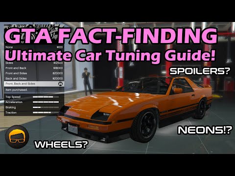 GTA Online Ultimate Car Tuning Guide! Upgrades, Wheels, Setups & More! - GTA 5 Fact-Finding №33