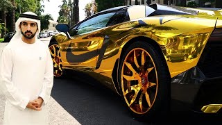 Dubai Prince Golden Car Collection  Hamdan bin Moh