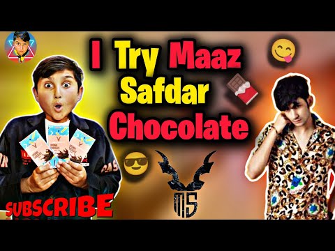 I TRIED MAAZ SAFDER CHOCOLATE BAR FIRST TIME IN MY LIFE|@MaazSafderWorld ||KOKO BHAI VLOGS