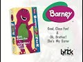 Barney Oh Brother She E My Sister 1998 VHS Rip