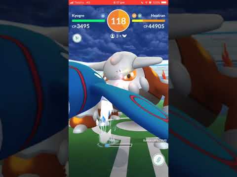 Pokémon Go - Level 5 Raid - Heatran