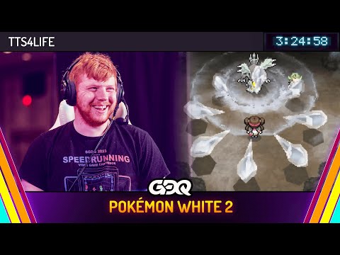 Pokémon White 2 by TTS4life in 3:24:58 - Summer Games Done Quick 2024