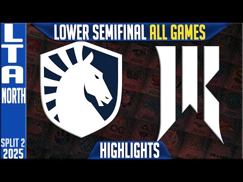 TL vs SR Highlights ALL GAMES | LTA North Playoffs Lower Semi-Final Team Liquid vs Shopify Rebellion