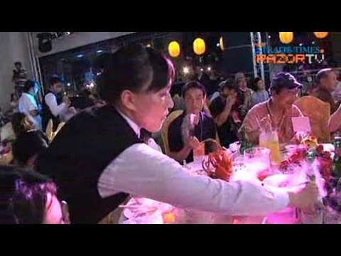 Jantar em um mercado de peixe (Tainan Banquet Pt 5)