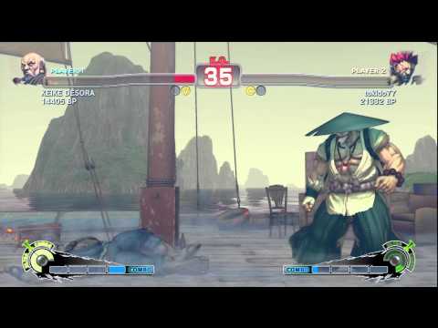 SSF4: KEIKE DESORA (Gouken) VS Tokido (Akuma)