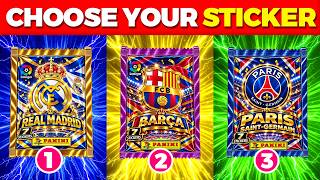 Choose Your PANINI STICKER Pack ⚽ WORLD CUP 2026 ⚽ REVEAL YOUR PLAYER | Football