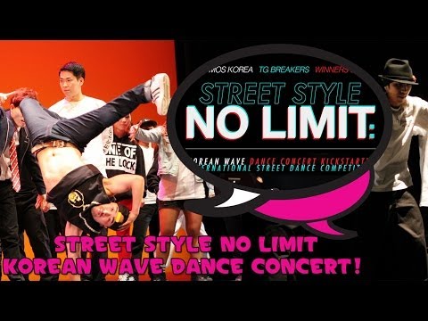 Street Style No Limit: Korean Wave Dance Concert!