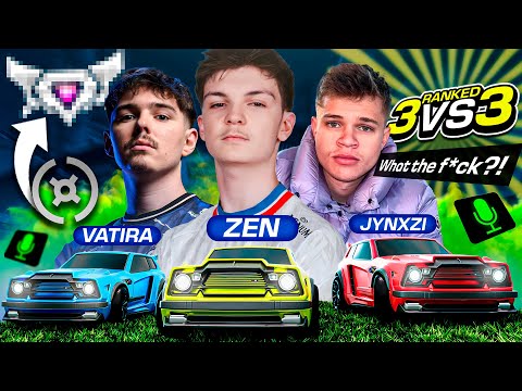 ZEN BOOSTING AN UNRANKED WITH VATIRA IN RANKED 3V3?!! - Ft. Jynxzi