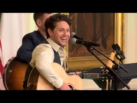 Niall Horan - Spancil Hill (Live at the White House - St Patrick's Day 2023) (4K)