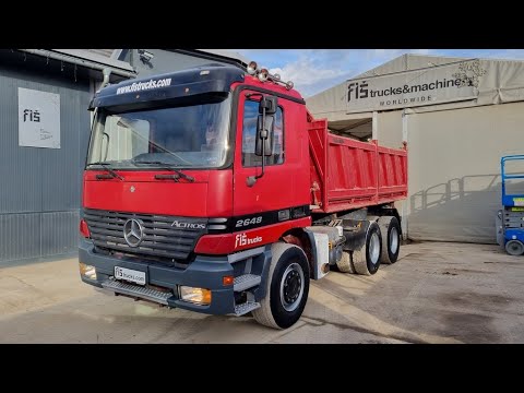 MERCEDES BENZ ACTROS 2648 K 6x4 meiller tipper - FIŠ TRUCKS SLOVENIA