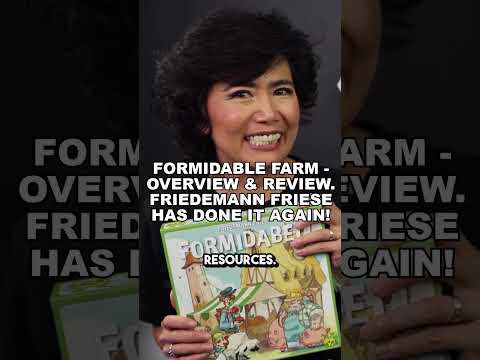 Formidable Farm - Friedemann Friese Unique Card Shedding Board Game