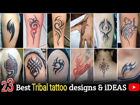 23 Best tribal tattoo ideas to be inked | simple & easy tribal style tattoos | tribal Arm tattoo
