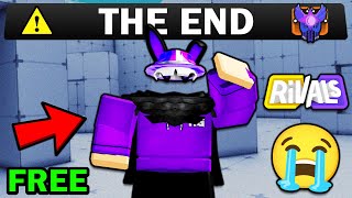 WHY Rivals... (Roblox Rivals News)