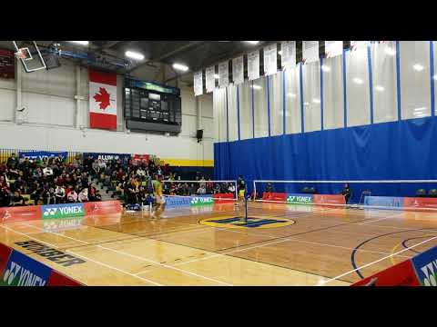 Part  1- Badminton- Yonex Ontario Elite 2019- Toronto Open (Limited Resource of Unplanned Recording)