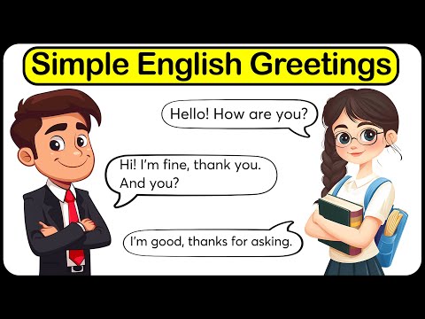 Learn Simple English Greetings for Beginners 👋💬
