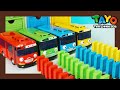 Учим цвета с Тайо Игрушки L Игра с цветом с тележкой L Ра